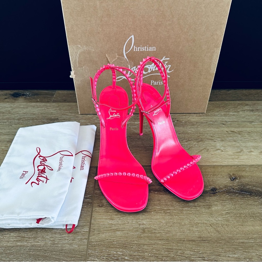 Christian louboutin So Me 100 Sandals Pink